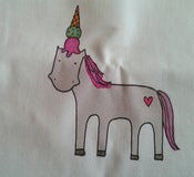 Image of Tote Bag: Unicone Unicorn