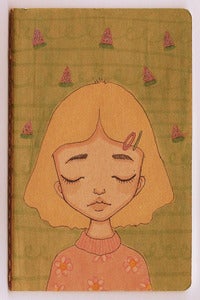 Image of Green Moleskine Plain Notebook