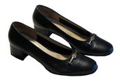 Image of Salvatore Ferragamo Pump Shoes (Black)