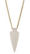 Image of ARROWHEAD HOWLITE pendant