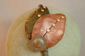 Image of Copper leave pair