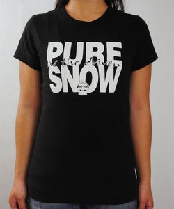 Image of Pure Snow - Women's Black Shirt