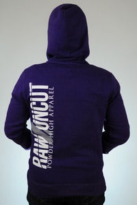 Image of Raw & Uncut - Women's Purple Hoodie