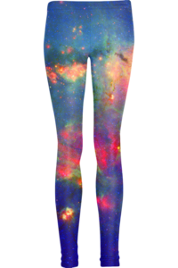 Image of Green nebula leggings