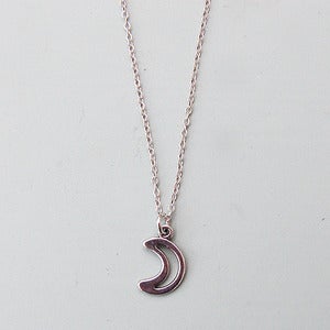 Image of Cut Out Moon Necklace 
