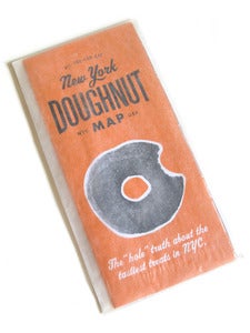 Image of New York Doughnut Map