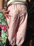 Image of Pink Floral Ric-Rac pants