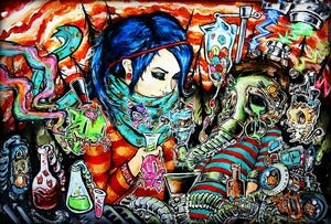 Image of "I'm Wasted" Special Edition 16x20in Print <br>SOLD OUT