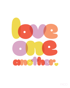 Image of Love One Another - Printable PDF