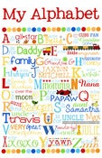 Image of Custom Alphabet Print