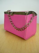 Image of 60s mod pink box handbag