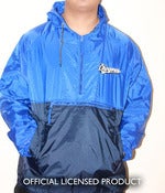 Image of "Los Chingones" Blue n Navy Windbreaker