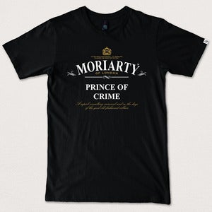 Image of “Prince of Crime” - Black tee/tea