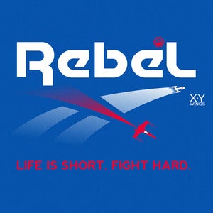 Image of “Brand Wars: Rebel” - Bright Royal Blue tee