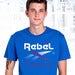 Image of “Brand Wars: Rebel” - Bright Royal Blue tee