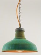 Image of VERDIGRIS | vintage industrial shade | LARGE