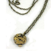 Image of "Wound Up" Watch Part (Large) Necklace by Depths of the Never Never