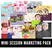 Image of *New* Mini Session Marketing Pack