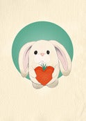 Image of Love Bunny Giclée Print