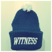 Image of Green/White Bobble Hat