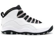 Image of Air Jordan 10 Retro White/Black/Steel Grey