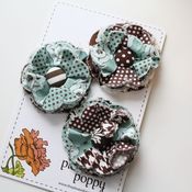Image of set of 3 posy pins - 809