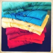 Image of Michael Stars 3/4 Sleeve Placket Top 