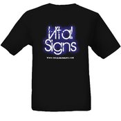 Image of Vital Signs Black Tee