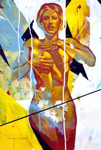 Image of "Candice embracing her beauty" Original Artwork 