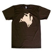 Image of Brown Buckin' Bunny Shirt