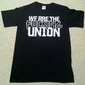 Image of Fucking Union Black T-Shirt
