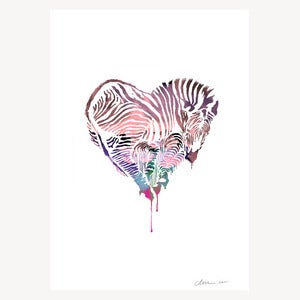 Image of Z, LOVE - ART PRINT
