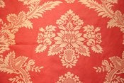 Image of 5.75 Yards of Cranberry Damask