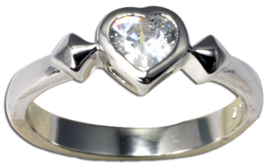 Image of Trapped Heart Ring
