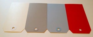 Image of Shipping Tags - Large Colored