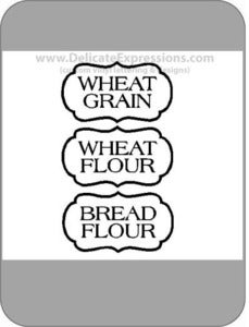 Image of Pantry Jar Labels {3 Add-ons}