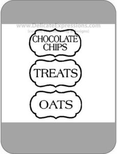 Image of Pantry Jar Labels {3 more Add-ons}