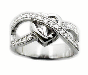 Image of Caged Heart Ring