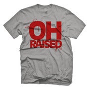 Image of Ohio Raised - OH Grey & Scarlet