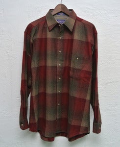 Image of Pendleton wool overshirt - Elbow patches (L)