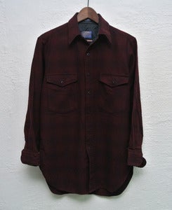 Image of Pendleton wool overshirt (S) #5