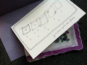 Image of Carte pour sécher tes larmes.....