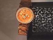 Image of Big Face Rose Gold Watch