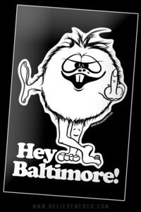 Image of Hey Baltimore! sticker