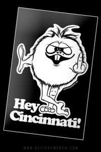 Image of Hey Cincinnati! sticker