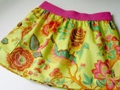 Image of Pocket skirt - Night Tree in Cilantro