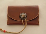 Image of card wallet with parachute concho