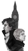 Image of Sherlock 9x12" Matte Print