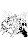 Image of marvel superheroes magazine cover 19