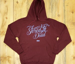Image of Maroon STYD Hoodie